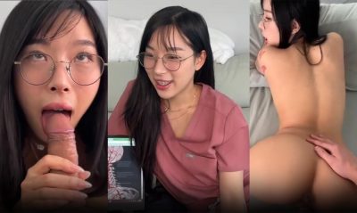 คลิปหลุด Onlyfans Elle Lee porn  น้องเอลลี่ลีสาวเกาหลี พาเพื่อนมานั่งติวที่ห้องนอนแล้วอยากตอกขึ้นคร่อมร่อนเอวให้อยากตอกก่อนโดนจับแทงหี