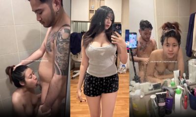คลิปหลุด Onlyfans mishio21x ซอยคาห้องนอนน้ำ บดควยแบบเสียวๆ แล้วเธอก็โดนซอยหีแบบไม่ยั้ง ขยามควยกันในห้องนอนน้ำฟินๆ