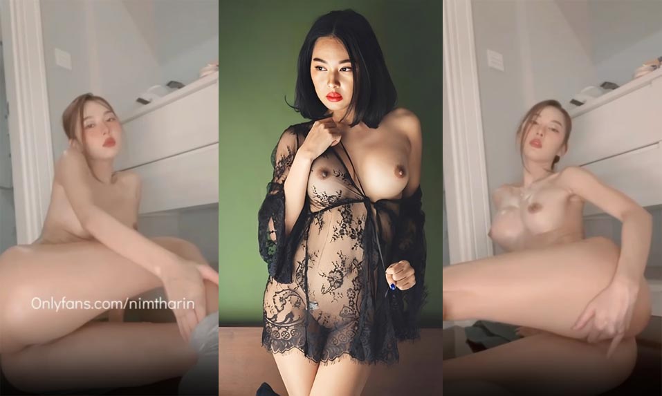 คลิปหลุดมาใหม่ Onlyfans NIMTHARIN น้องนิ่มพริตตี้ ไลฟ์สดช่วยตัวเองเอานิ้วแหย่หียั่วควยมากๆ หี น่ากระแทกหีสุด