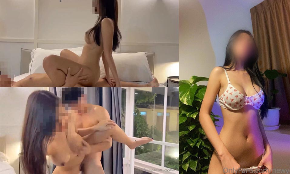Onlyfans Newyearst6  น้องนิวเยียร์ porn พาหนุ่มมากระแทกที่บ้าน โม๊กอย่างเสียว ปั่นควยให้แข็งแล้วขึ้นขย่มควยเสียวๆ โดนจับกระแทกหีรัวๆ