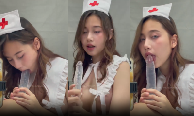 คลิปหลุด โอลี่แฟนใหม่xxxไทย Kainaoa xxxไทย มาใหม่โคตรเด็ดน้องไข่เน่า รอบนี้มาในชุดพยาบาลโคตรดีโชว์โม๊คควยปลอมโชว์เห็นแล้งอยากซอยเลย